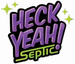 Heck Yeah Septic logo