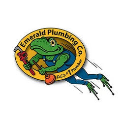 Emerald Plumbing Co. logo