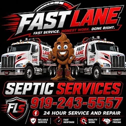 Fast Lane Septic Services logo