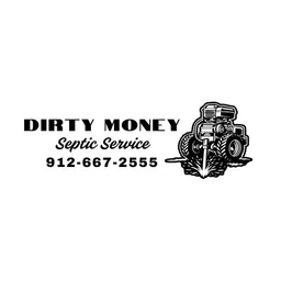 Dirty Money Septic Service logo