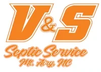 V & S Septic Service logo