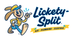 Lickety Split AC, Plumbing & Electric logo